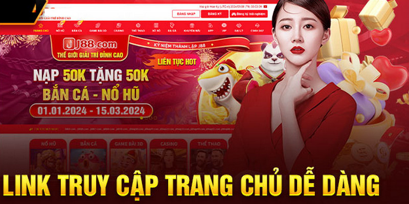 Chia sẻ link chính thức, mới nhất để truy cập vào trang chủ